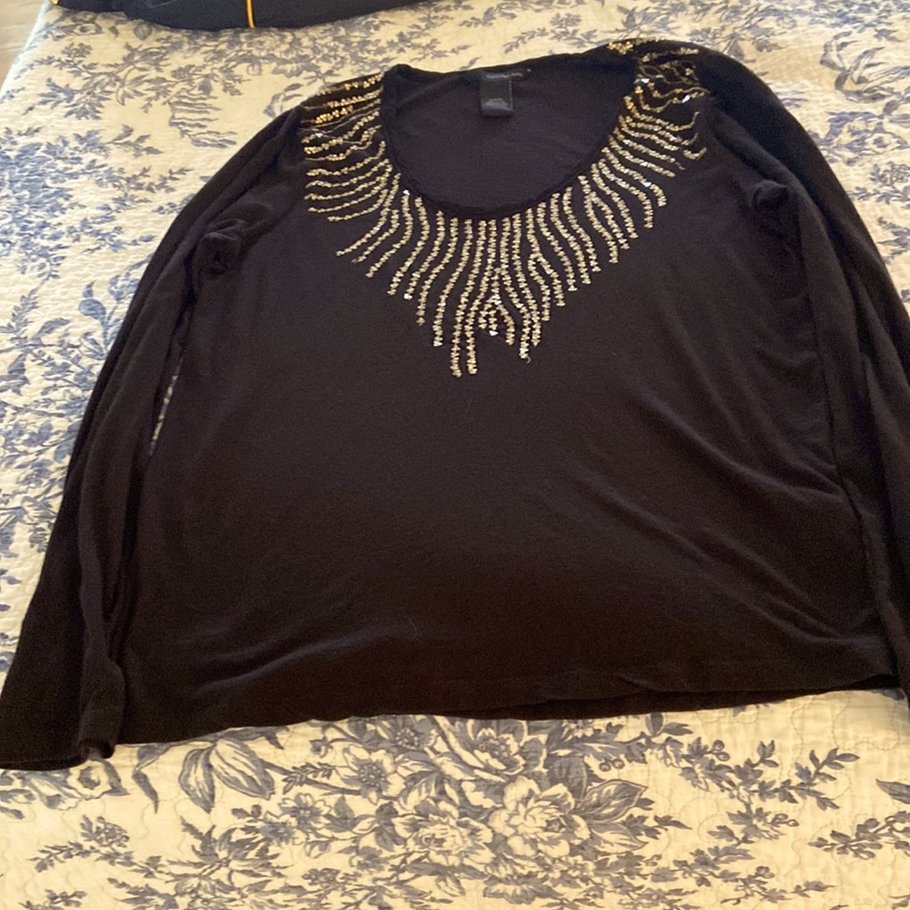 Sequined top